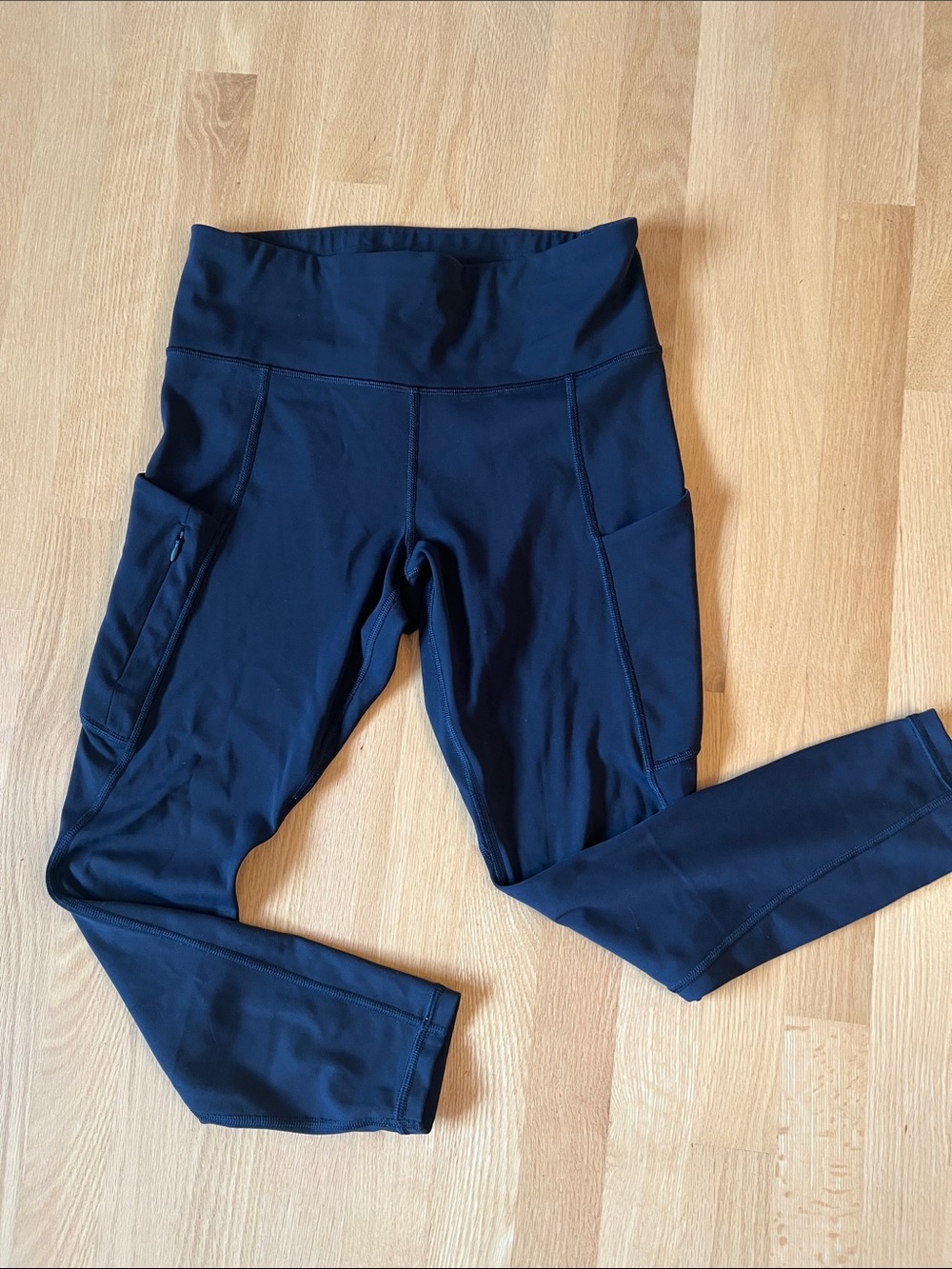 Athleta Navy Blue All In 7/8 Tight